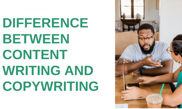Difference between Content Writing and Copywriting